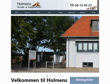 Tablet Screenshot of holmenspension.dk